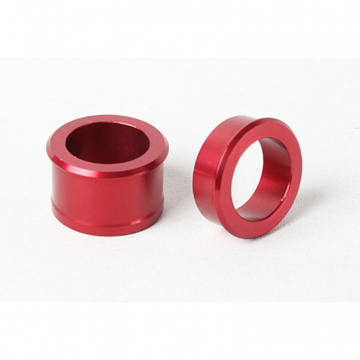 view Ride Engineering YZ-WS14F-RA Front Wheel Spacers, Red YZ250F/450F/250FX/450FX (2014-up)
