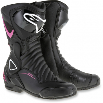 view Alpinestars SMX-6 V2 Drystar Women's Boot, Black/Pink/White