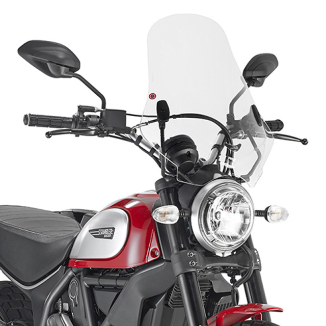 Givi 7407A Screen Blade for Ducati Scrambler (2016-current) | Accessories  International