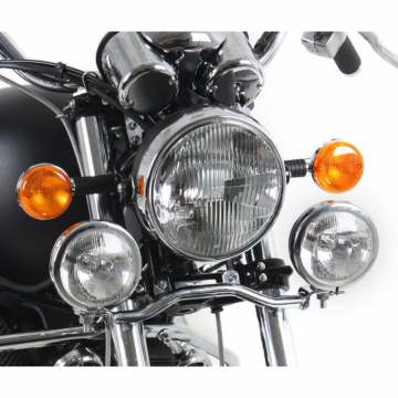 view Hepco & Becker 400.542 Twinlights, Chrome for Moto Guzzi California Aquilia Nera