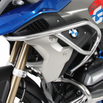 view Hepco & Becker 502.6508 00 22 Tank Guard, Stainless Steel for BMW R1200GS LC (2017-)