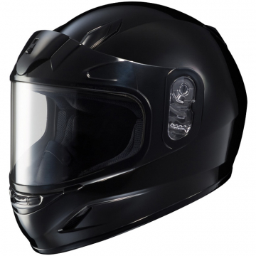 view HJC CL-Y Dual Lens Youth Helmet, Black