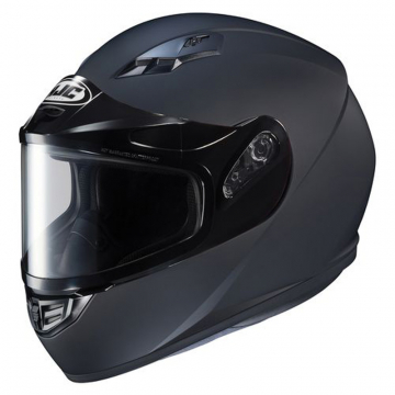 view HJC CS-R3 Framed Dual Lens Helmet, Matte Black