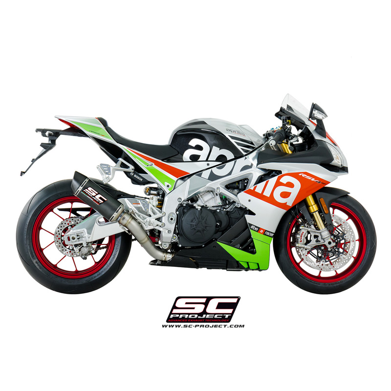 SC-Project A16-40FTC Oval Racing Exhaust for Aprilia RSV4 RF / RR ...