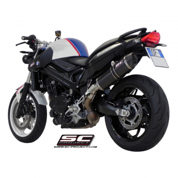 view SC-Project B01-02C Oval Exhaust for BMW F800R (2009-2014)