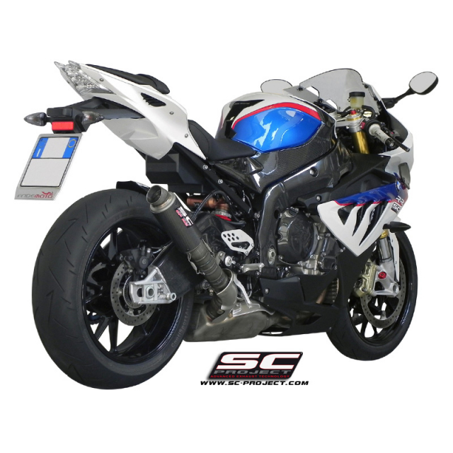 SC-Project B10-H19C GP M2 High Mount Exhaust for BMW S1000RR (2010 