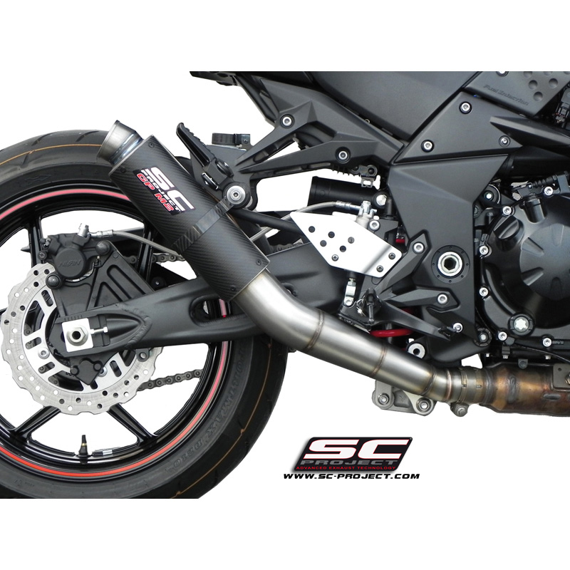 SC-Project K06-18C GP M2 Exhaust for Kawasaki Z750 / R (2007-2012 ...