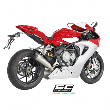 view SC-Project M03-34T Conic Exhaust for MV Agusta F3 675 (2011-2015) and F3 800 (2013-2016)