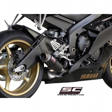 Leovince LV-10 Yamaha R6 15215C Carbon Slip On Muffler