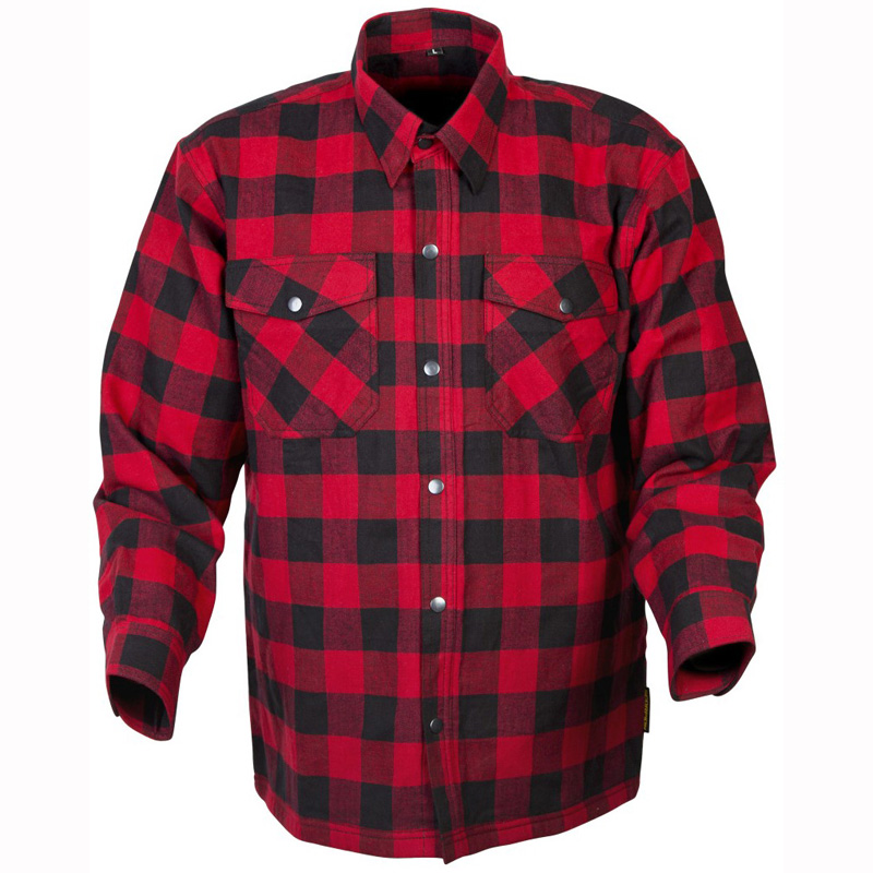 Scorpion EXO Covert Flannel Jacket, Red/Black | Accessories International