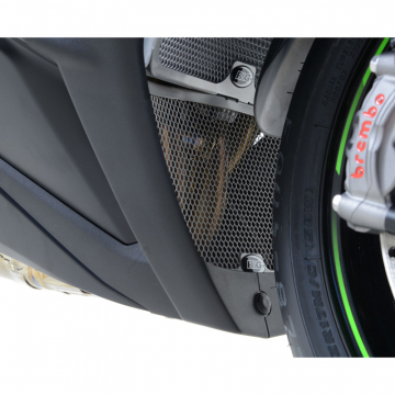 view R&G DG0003GR Downpipe Grill, Green for Kawasaki ZX-10R Ninja (2011-current)