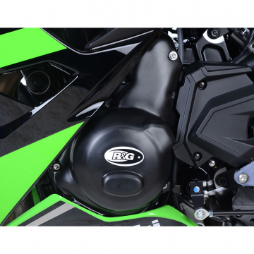 view R&G KEC0096BK Engine Case Cover Kit (2pc) Kawasaki Z650 '17-'20 and Ninja 650 '17-