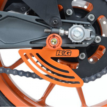 view R&G TG0011OR Toe Chain Guard for KTM RC 390 (2015-)
