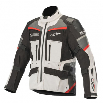 view Alpinestars Andes Pro Drystar Jacket, Grey/Black/Dark Grey/Red