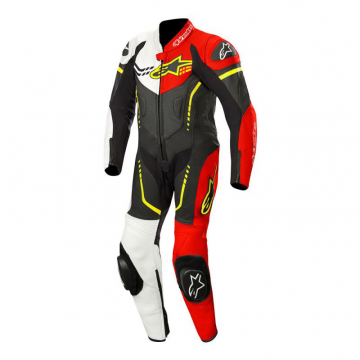 view Alpinestars GP Plus Cup Leather Youth Suit, Black/White/Red/Yellow