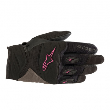view Alpinestars Shore Women's Gloves, Black/Pink