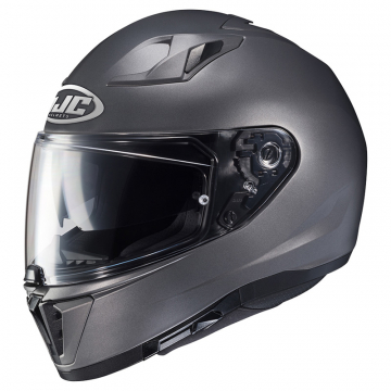 view HJC I 70 Helmet, Semi-Flat Titanium