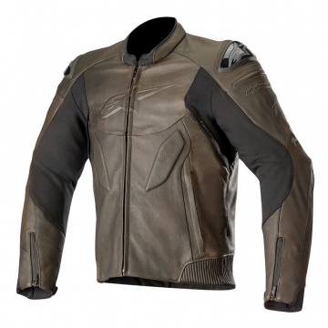 view Alpinestars Caliber Leather Jacket, Brown