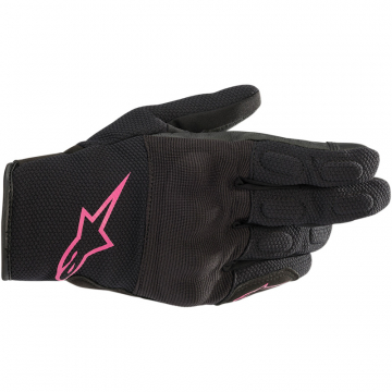 view Alpinestars S-Max Drystar Womens Gloves, Black/Pink