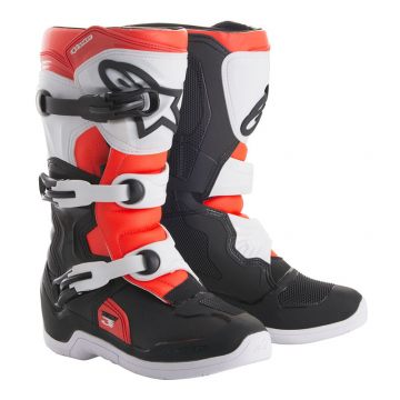 view Alpinestars Tech 3S Youth Boots, Black/White/Red