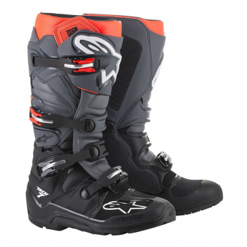 view Alpinestars Tech 7 Enduro Boots, Black/Red/Grey