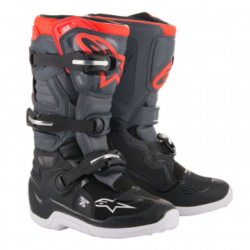 view Alpinestars Tech 7S Youth Boots, Black/Grey/Red