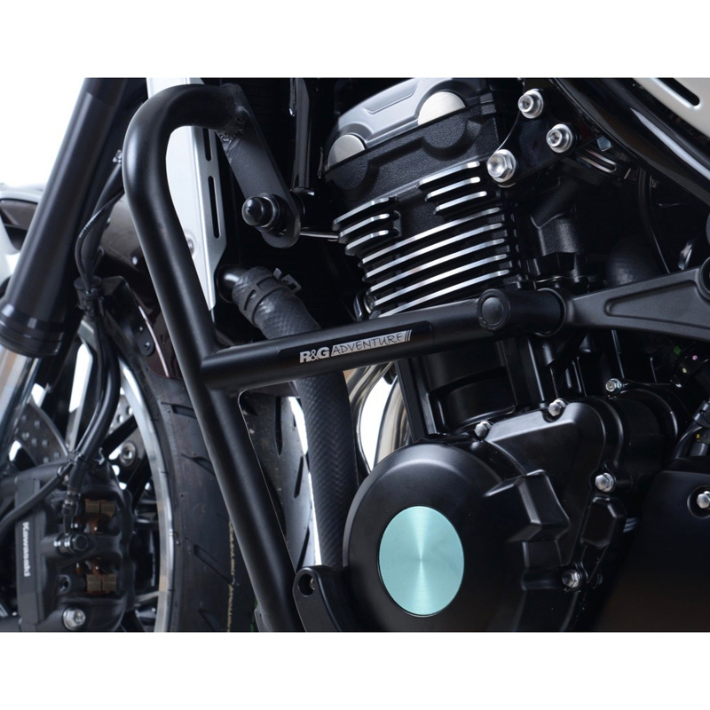 R&G AB0034BK Adventure Bars, Black for Kawasaki Z900RS (2018 ...