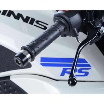 view R&G BE0107BK Bar End Sliders for Sinnis Elite RS 125 (2017-)