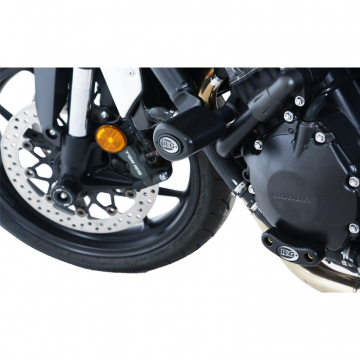 view R&G CP0450BL Aero Style Crash Protectors, Black for Honda CB1000R/(+) '18-'20