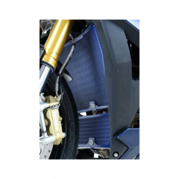 view R&G RAD0087DKBLUE Radiator Guard BMW S1000RR '10-'14 / HP4 / S1000R (2014-2016)