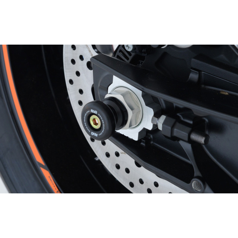 R&G SS0048BK Spindle Sliders, Black for KTM 790 Duke (2018 ...