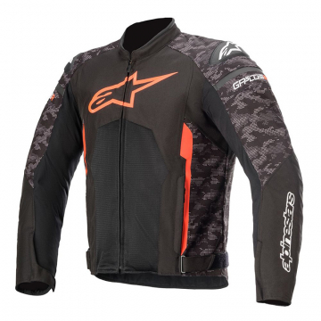 view Alpinestars T-GP Plus R V3 Air Jacket, Black/Camo/Red