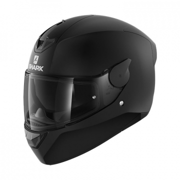 view Shark D-Skwal 2 Blank Matte Helmet, Matte Black