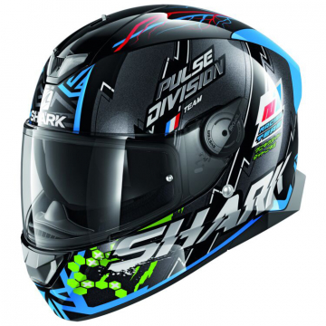 view Shark Skwal 2 Noxxys Helmet, Black/Blue/Green