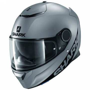 view Shark Spartan 1.2 Blank Matte Helmet, Anthracite