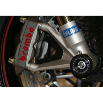 R&G Front Axle Sliders - Ducati 848 '08-'10 / 1098 S '07-'08 / Streetfighter '09-'10
