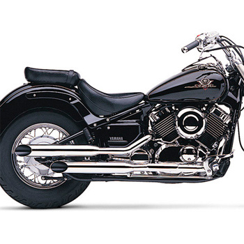 view COBRA Slashcut Slip-on Mufflers Exhaust V-Star 650 06-up