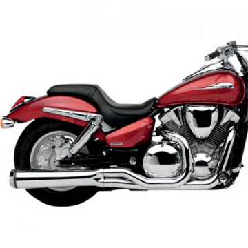 view Hard Krome Velocity 2-into-1 Exhaust - Honda VTX1300C 04-up