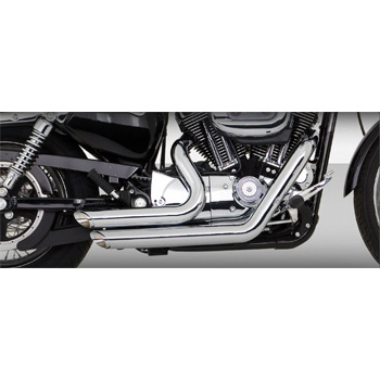 view VANCE & HINES Shortshots Staggered Complete Exhaust - Sportster XL Models 04-up