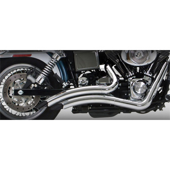 view VANCE & HINES Big Radius 2-Into-2 Complete Exhaust - Dyna Models 95-05