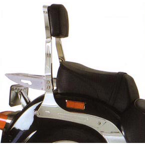 view Jardine Tall Passenger Backrest for V-Star 650 Classic