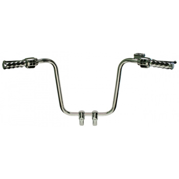 view LA Choppers Hefty Ape Hanger Handlebar 14" Rise - Harley