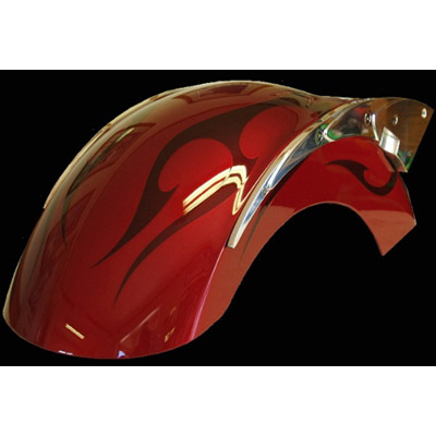 vtx 1800 custom rear fender