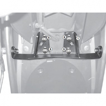 view Givi 2110KIT Pannier Holder Fitting Kit for Yamaha XJ6 / XJ6 Diversion / F600