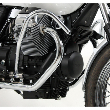 view Hepco & Becker 501.540 00 02 Engine Guard, Chrome for Moto Guzzi V7 Classic