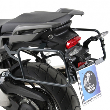 view Hepco & Becker 650.992 00 05 Lock-it Side Carrier, Anthracite for Honda VFR800X (2015-current)