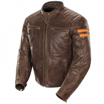 view Joe Rocket Classic '92 Jacket, Brown/Orange