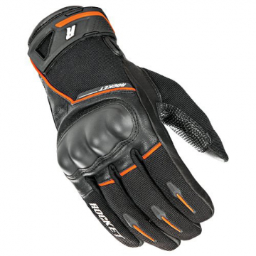 view Joe Rocket Super Moto Gloves, Black/Orange