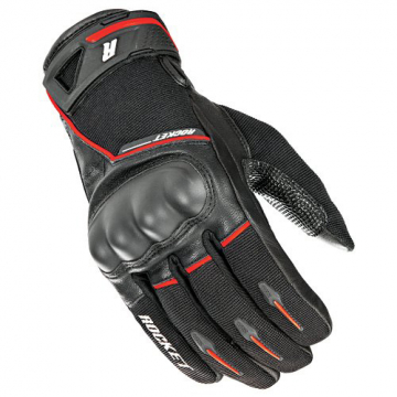 view Joe Rocket Super Moto Gloves, Black/Red