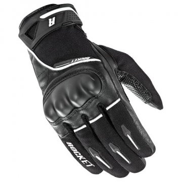 view Joe Rocket Super Moto Gloves, Black/White